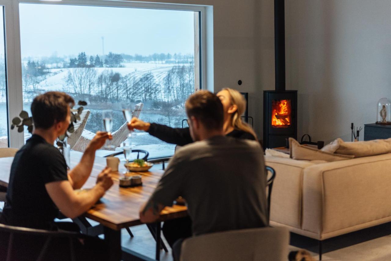 Kujezioru Appartement Kleszczyn Buitenkant foto